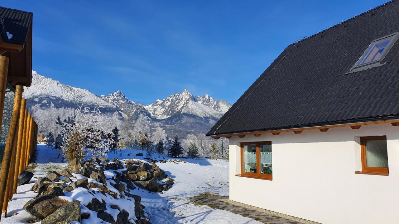 Vila Lesna House With A Garden 2 Minutes From The Center Of The Tatras Nová Lesná Dış mekan fotoğraf