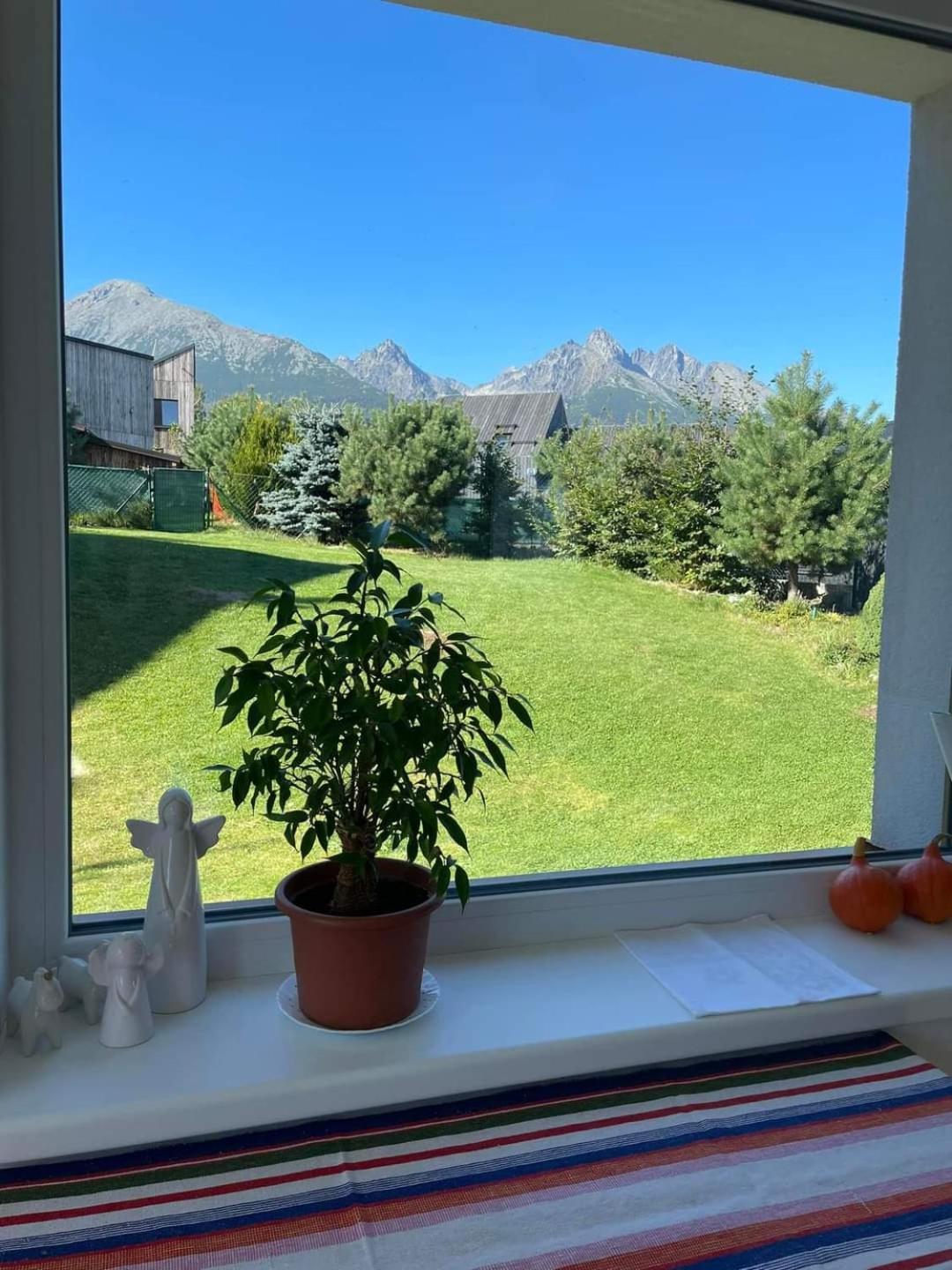 Vila Lesna House With A Garden 2 Minutes From The Center Of The Tatras Nová Lesná Dış mekan fotoğraf